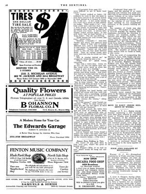 Volume 48, Issue 1 (The Sentinel, 1911