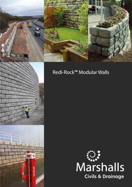 Redi-Rock™ Modular Walls Welcome to Marshalls Civils and Drainage