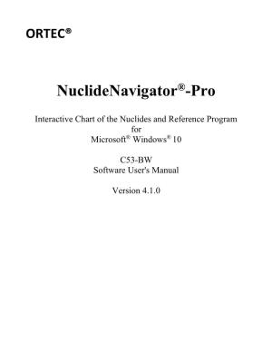 Nuclidenavigator®-Pro