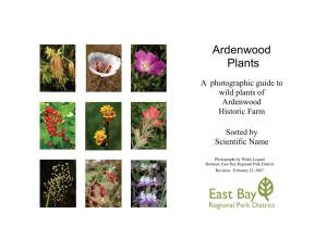 Ardenwood Plants