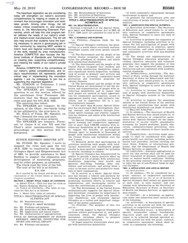Congressional Record—House H3583