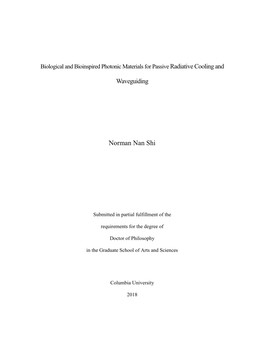 Dissertation Norman Nan