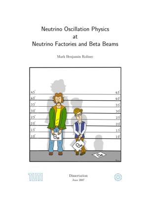 Neutrino Oscillation Physics at Neutrino Factories and Beta Beams