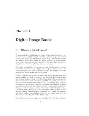 Digital Image Basics