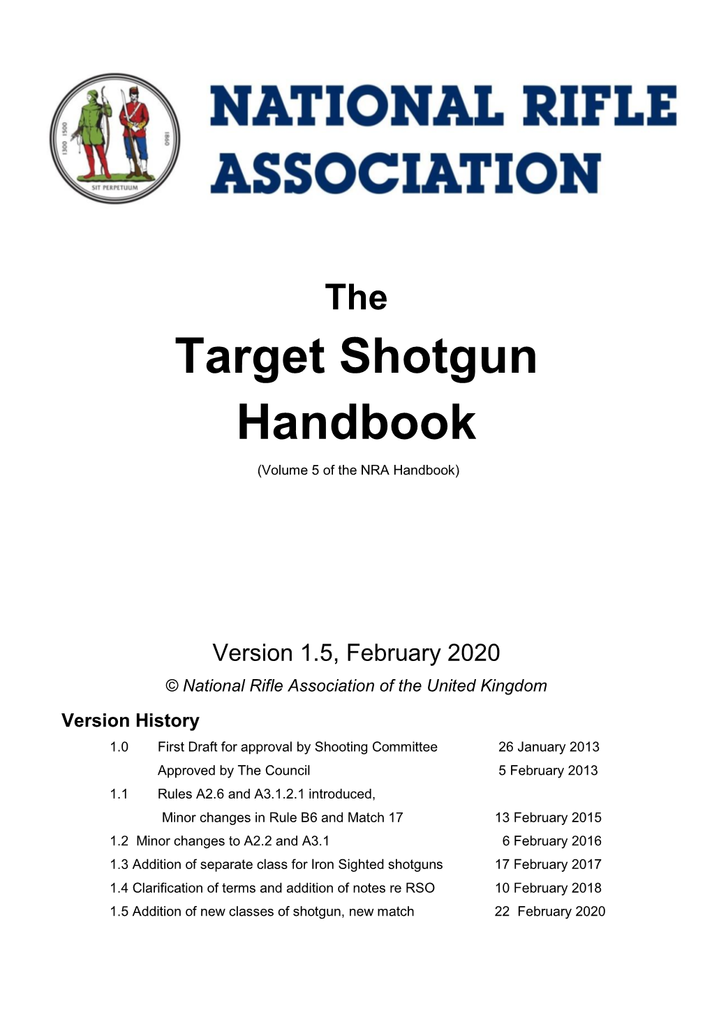 Target Shotgun Handbook