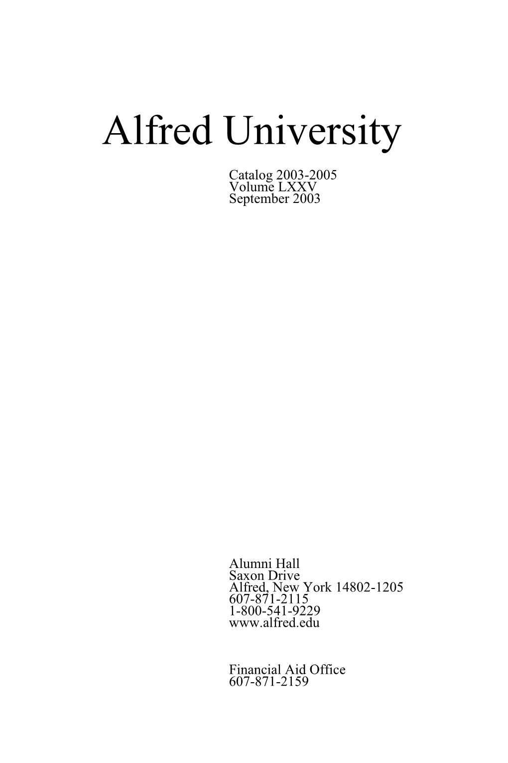 Alfred University