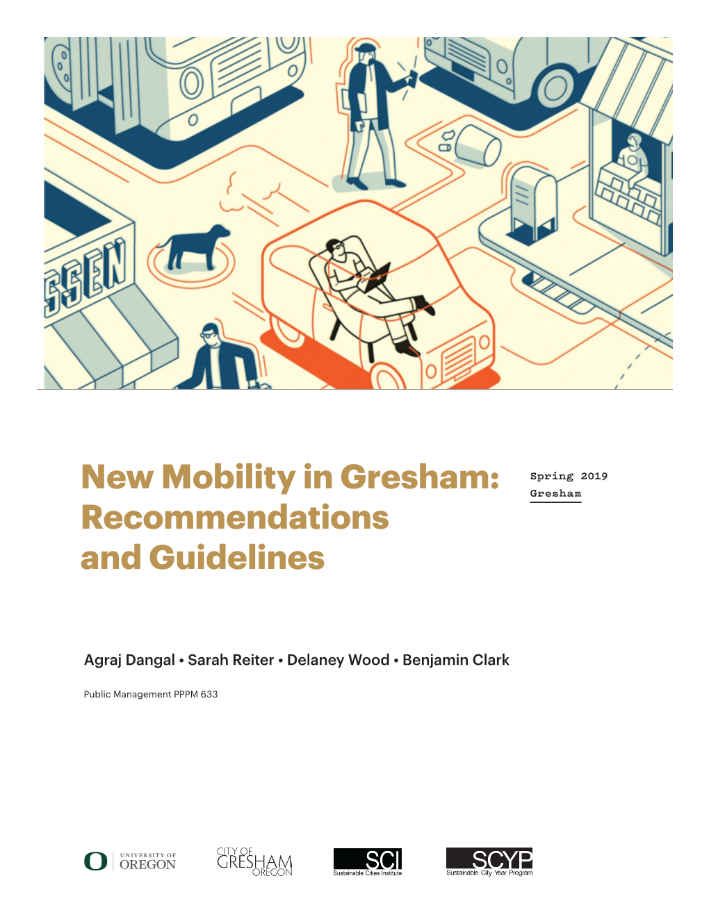New Mobility in Gresham: Gresham Recommendations and Guidelines