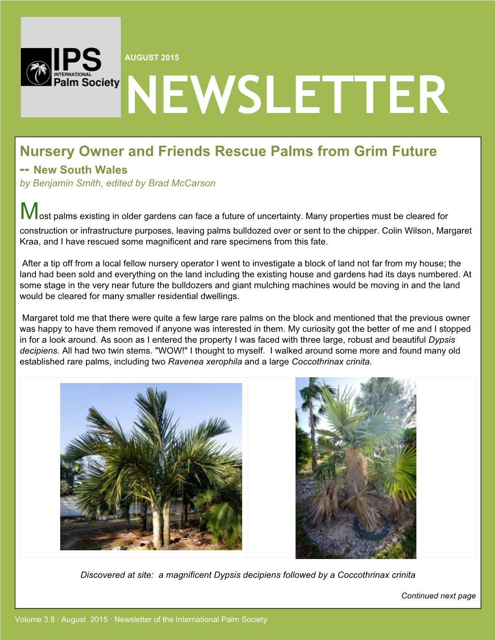 View This Newsletter