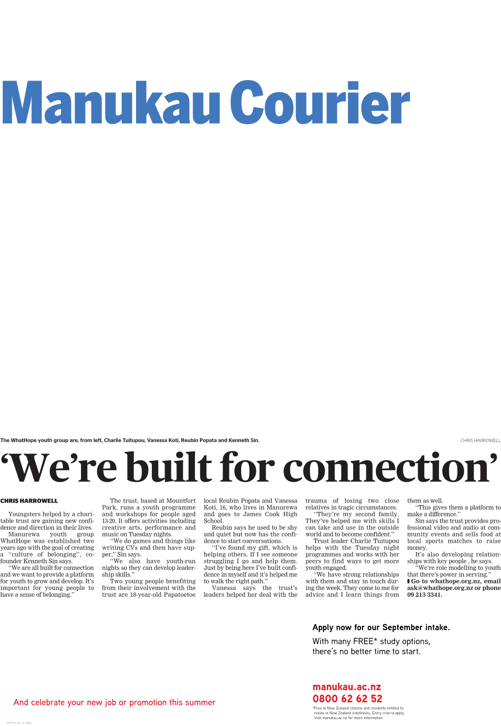 WELL ‘We’Re Built for Connection’