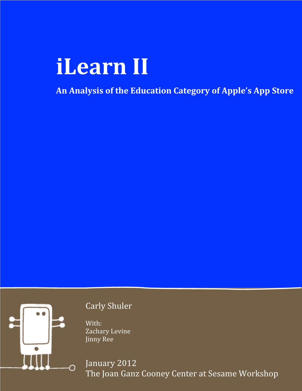 Ilearn II an Analysis of the Education Category of Apple’S App Store