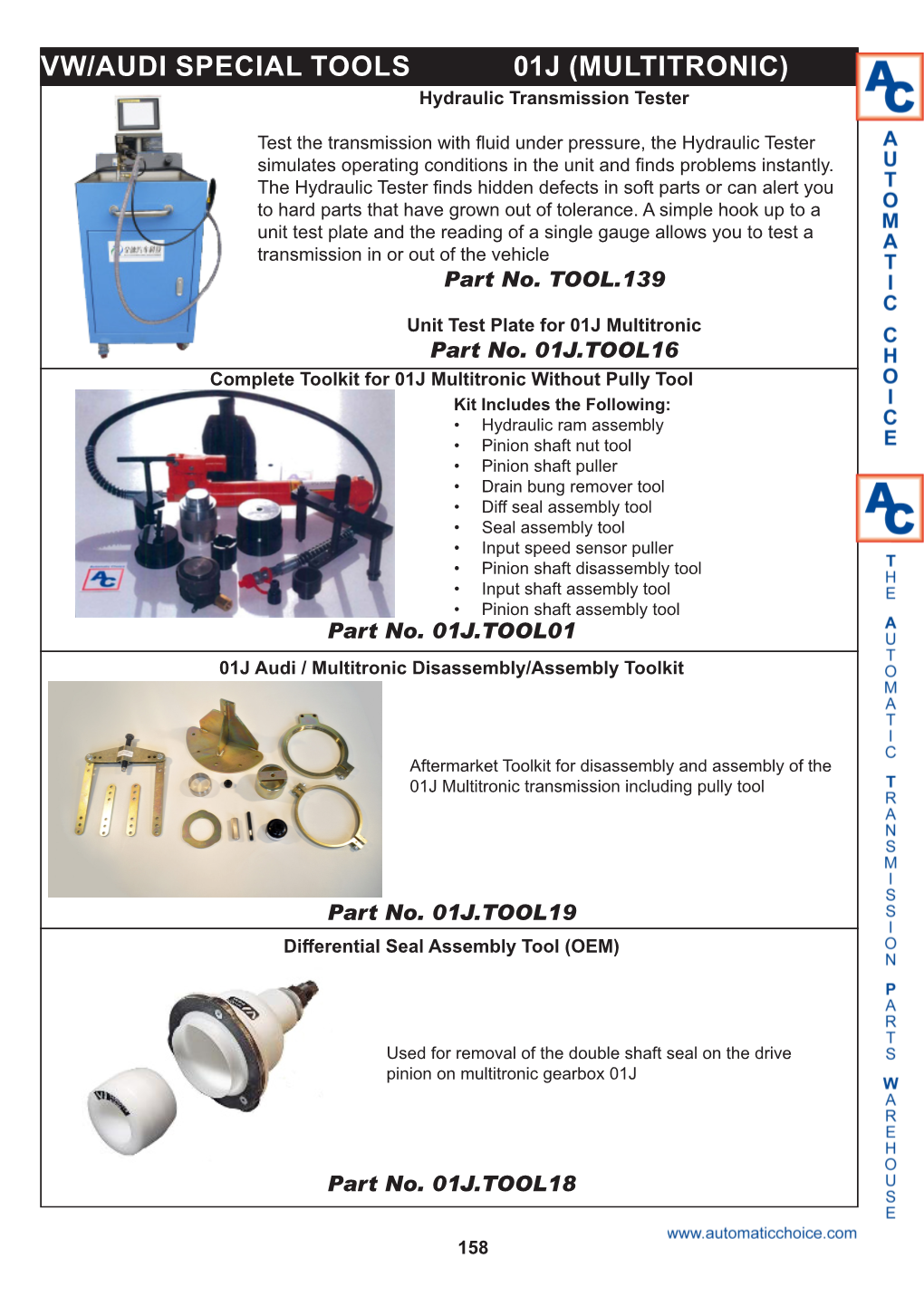 AC Tools 01J Multitronic