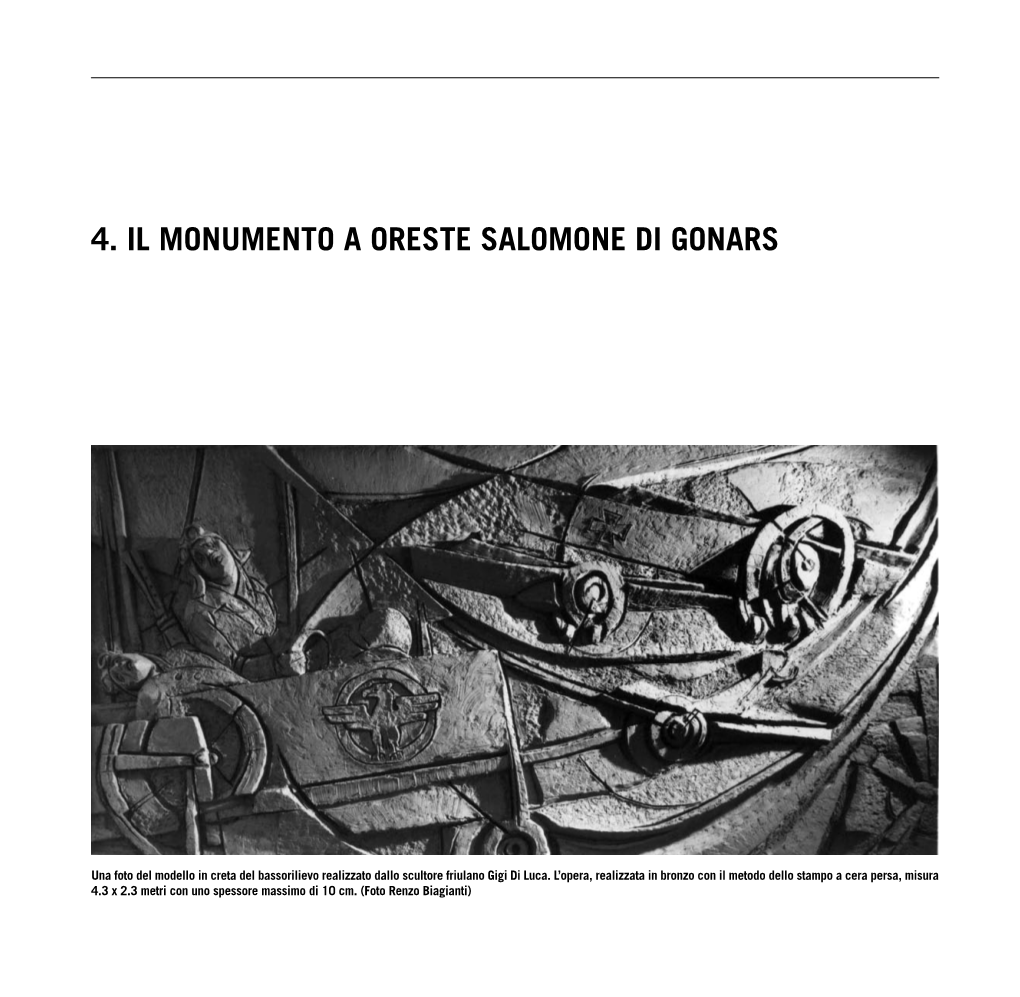 4. Il Monumento a Oreste Salomone Di Gonars