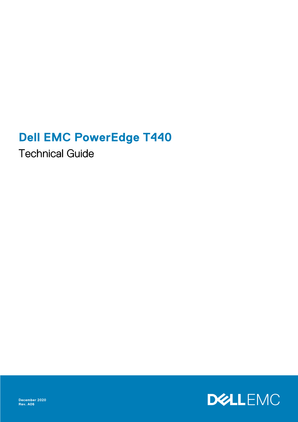 Dell EMC Poweredge T440 Technical Guide