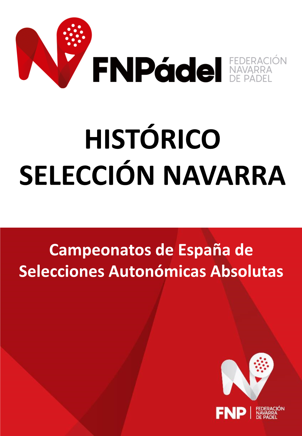 Selección Navarra Menores Categoría Masculina 2017-2021