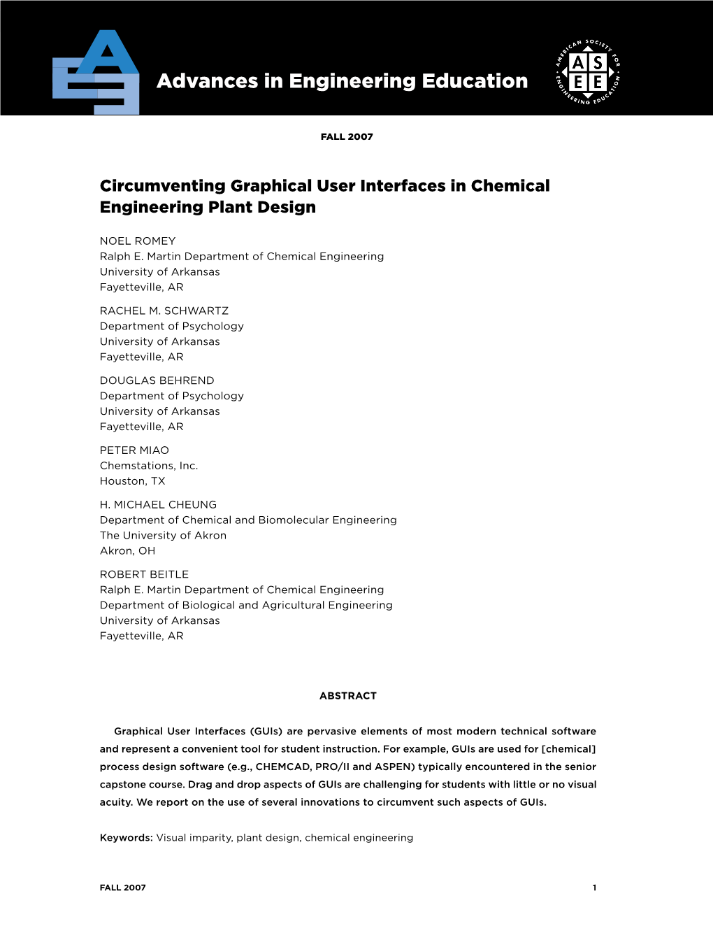 Circumventing Graphical User Interfaces in Chemical Engineering