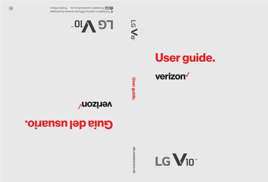 LG V10 User Guide