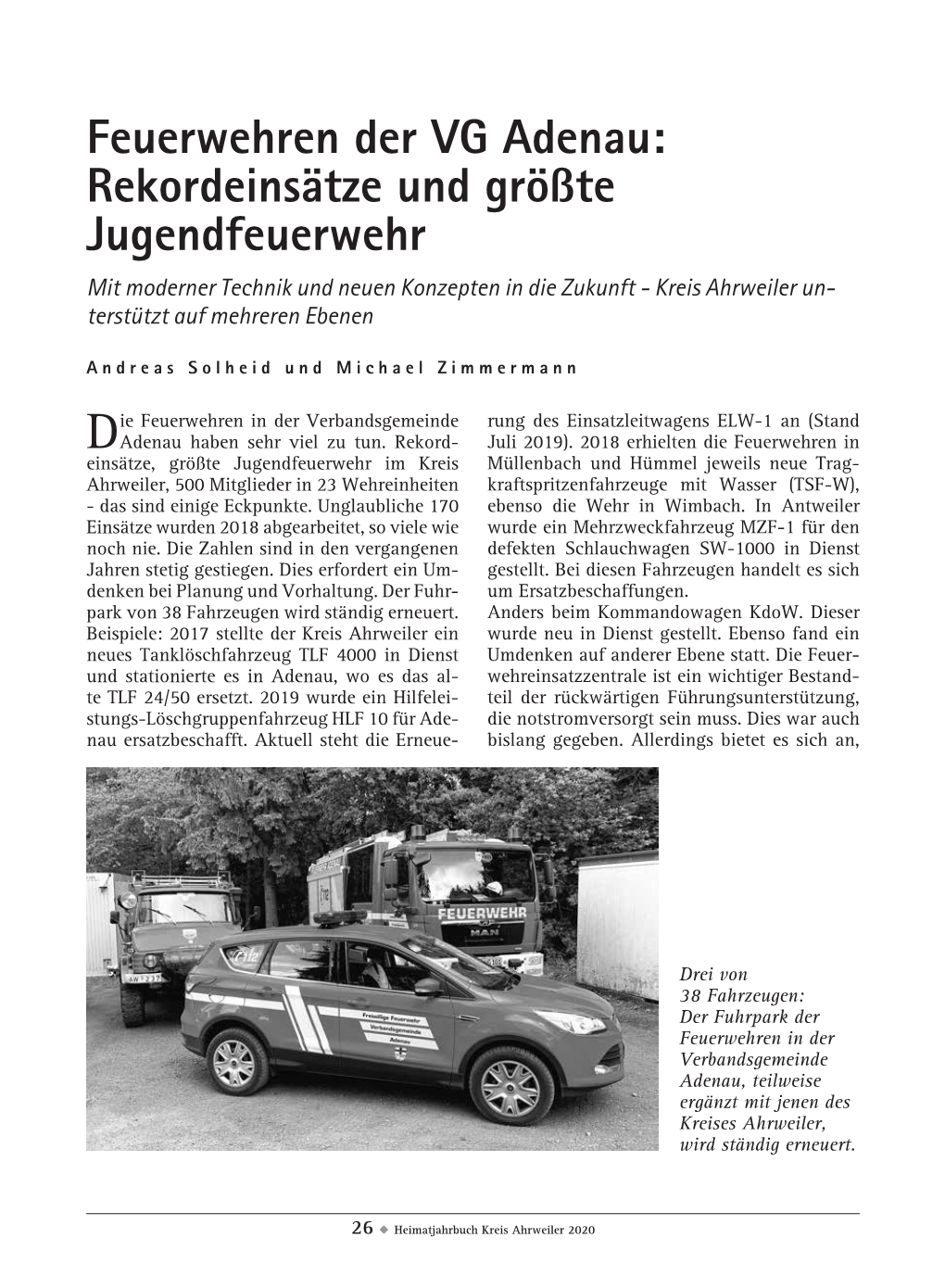 Feuerwehren Der VG Adenau