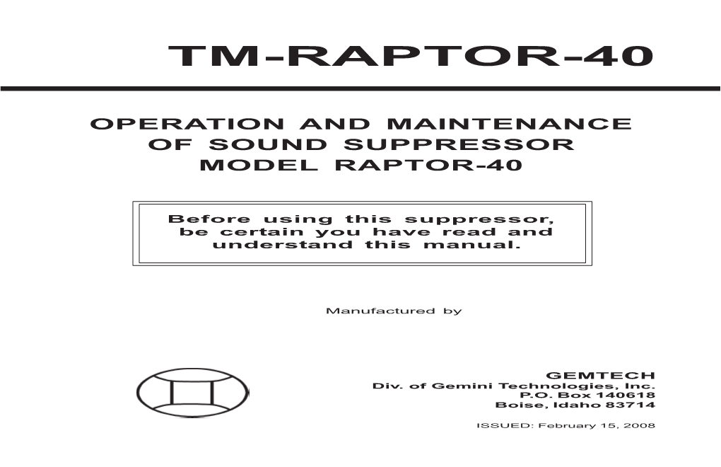 Tm-Raptor-40