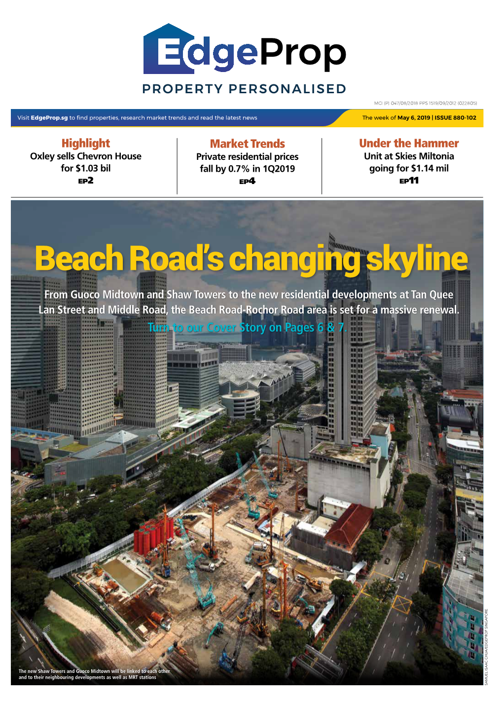 Beach Road's Changing Skyline