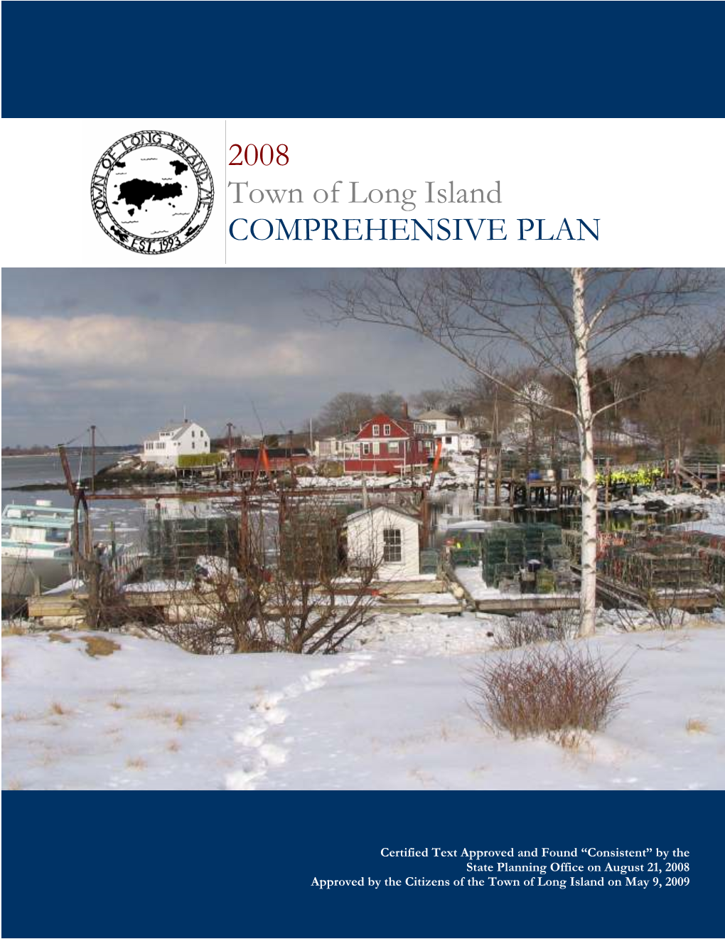 2008 Town of Long Island COMPREHENSIVE PLAN