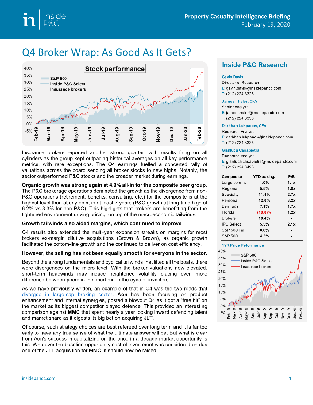 Q4 Broker Wrap