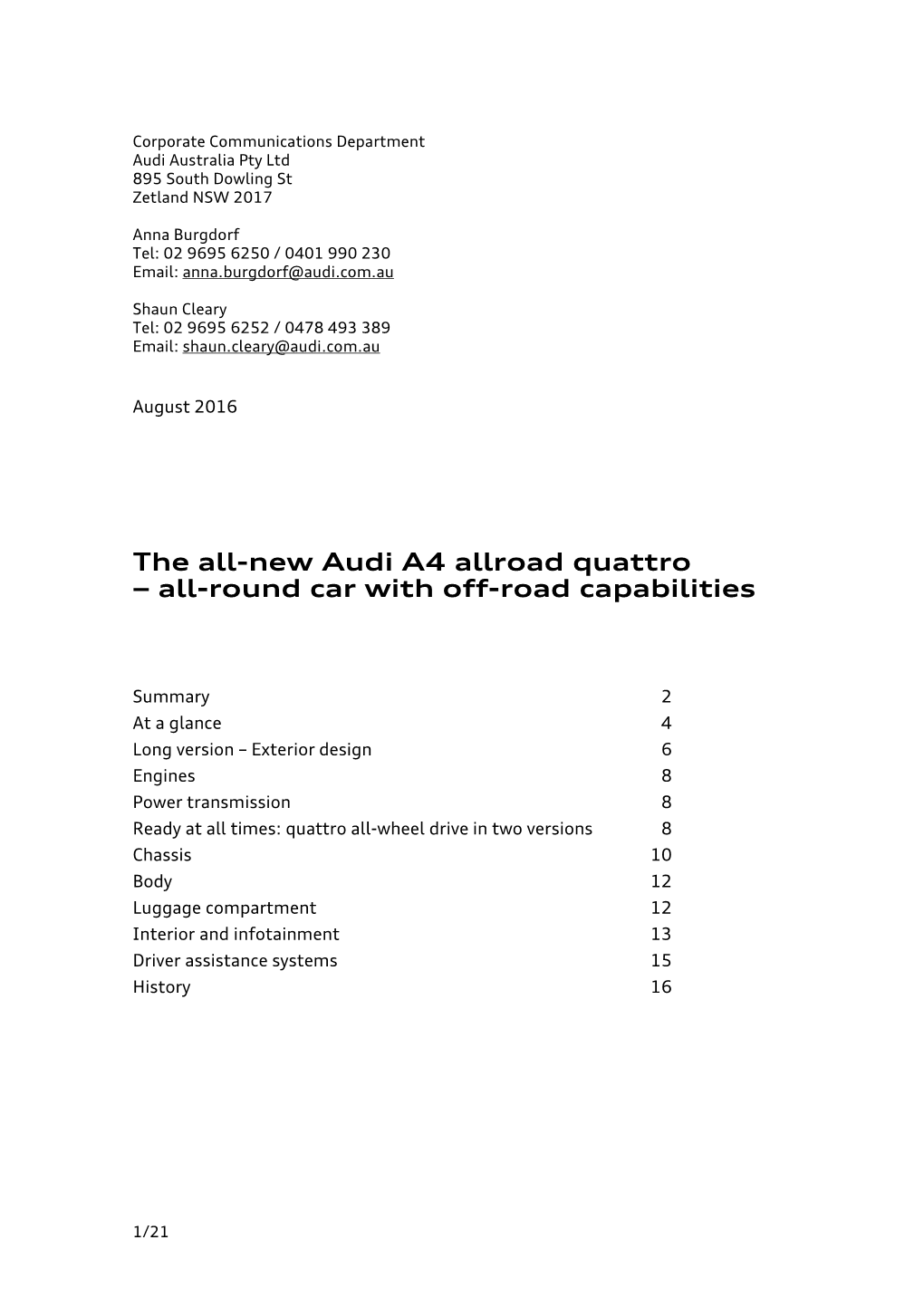 The All-New Audi A4 Allroad Quattro – All-Round Car with Off-Road Capabilities