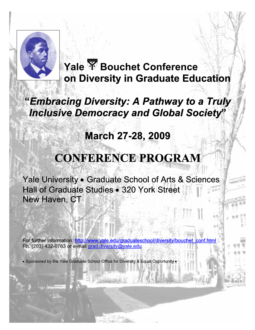 Yale Bouchet Conference on Diversity in Graduate Education