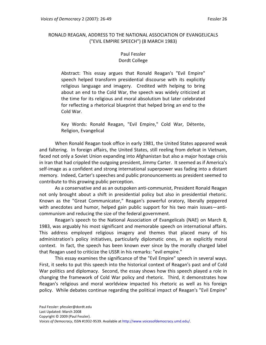 Fessler Interpretive Essay [PDF]