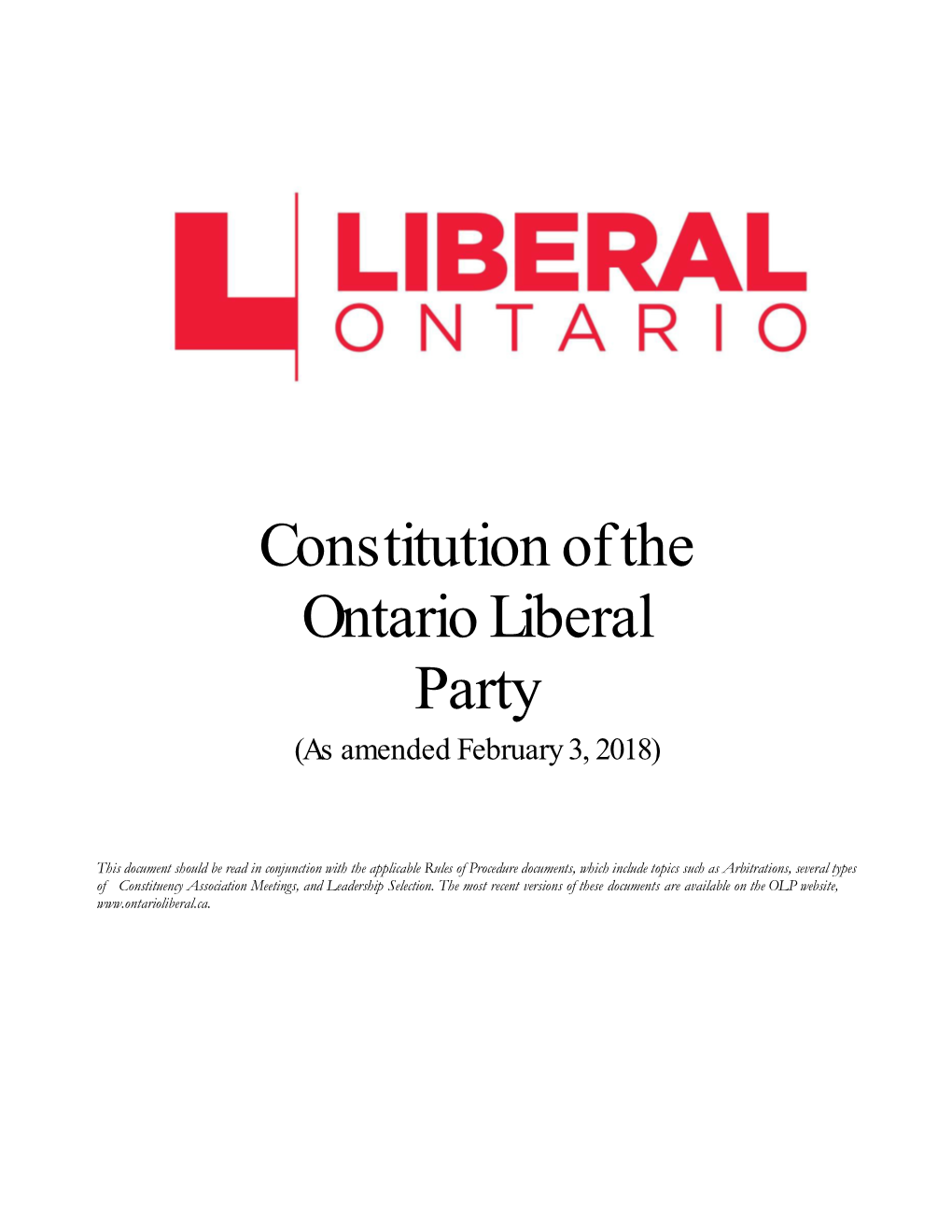 OLP Constitution