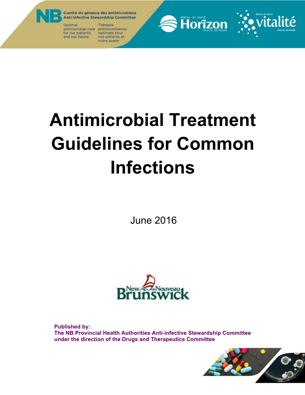 Antimicrobial Treatment Guidelines for Common Infections