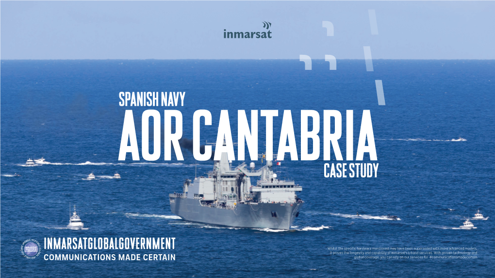 Case Study: Government AOR Cantabria