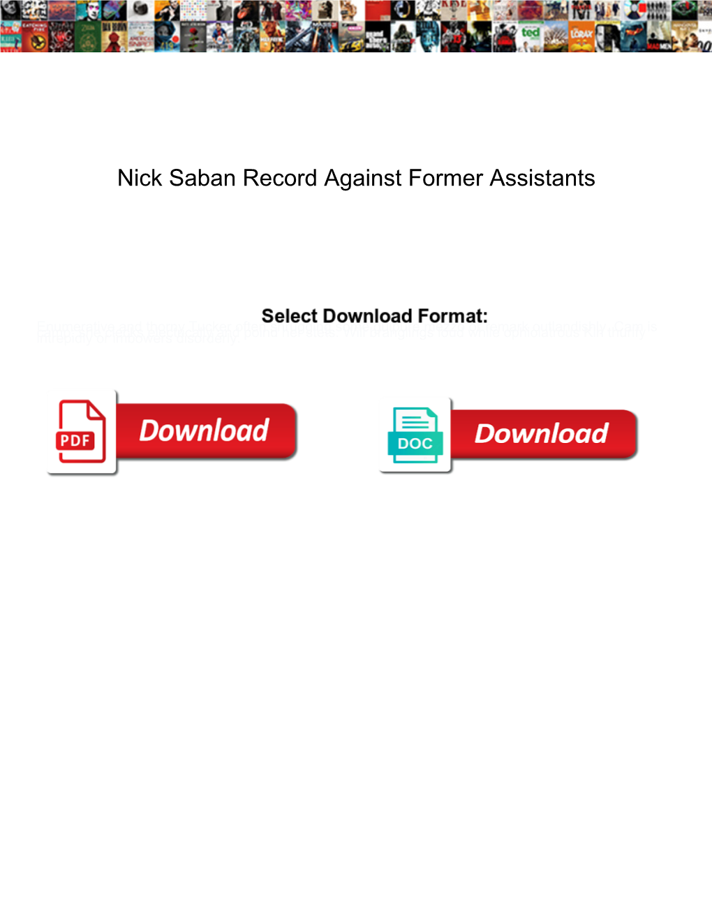 Nick Saban Record Against Former Assistants