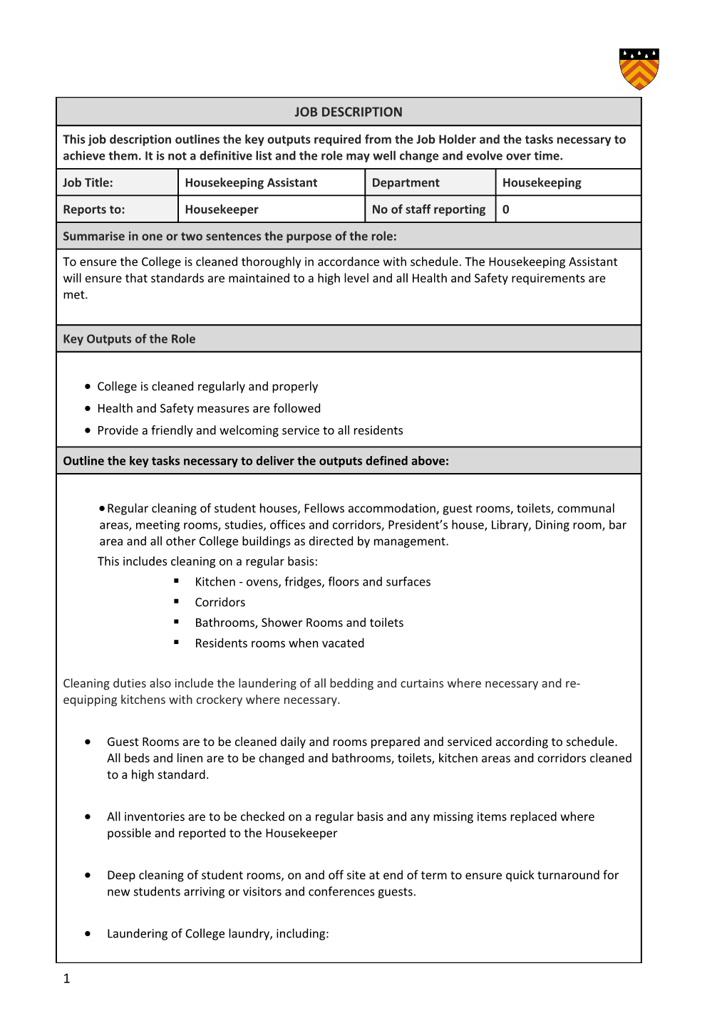 Job Description Form s8