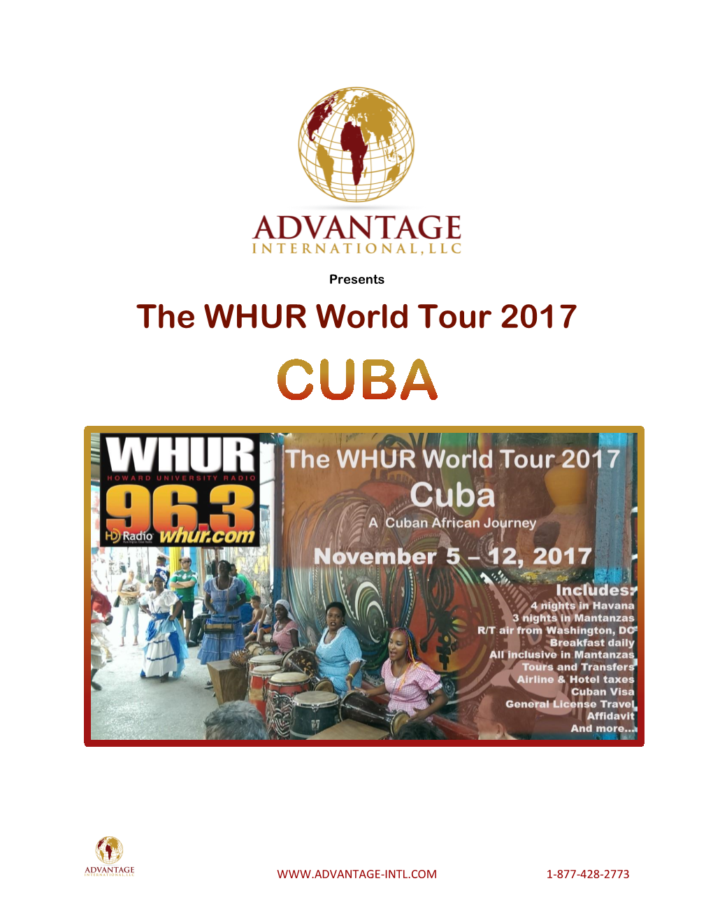 The WHUR World Tour 2017