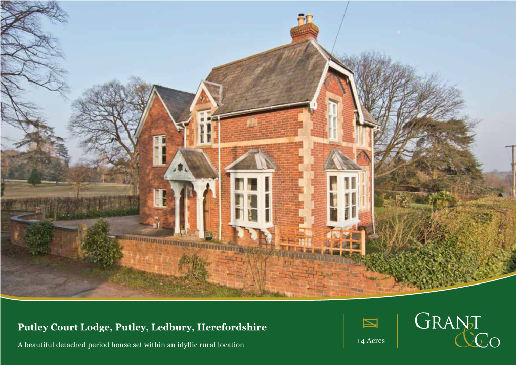 Putley Court Lodge, Putley, Ledbury, Herefordshire