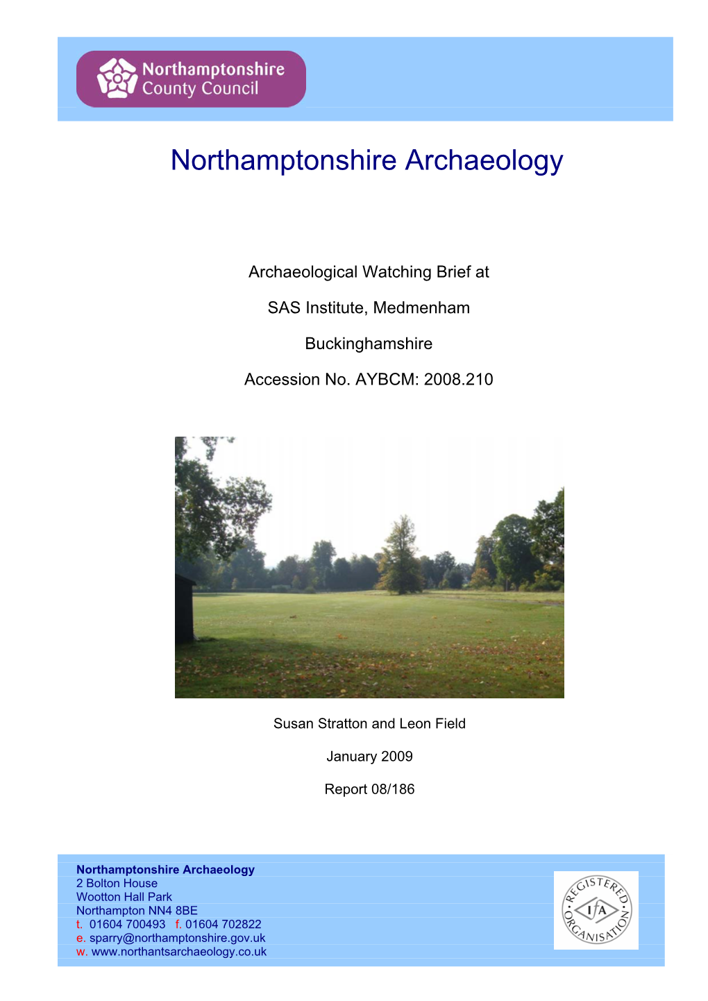 Northamptonshire Archaeology