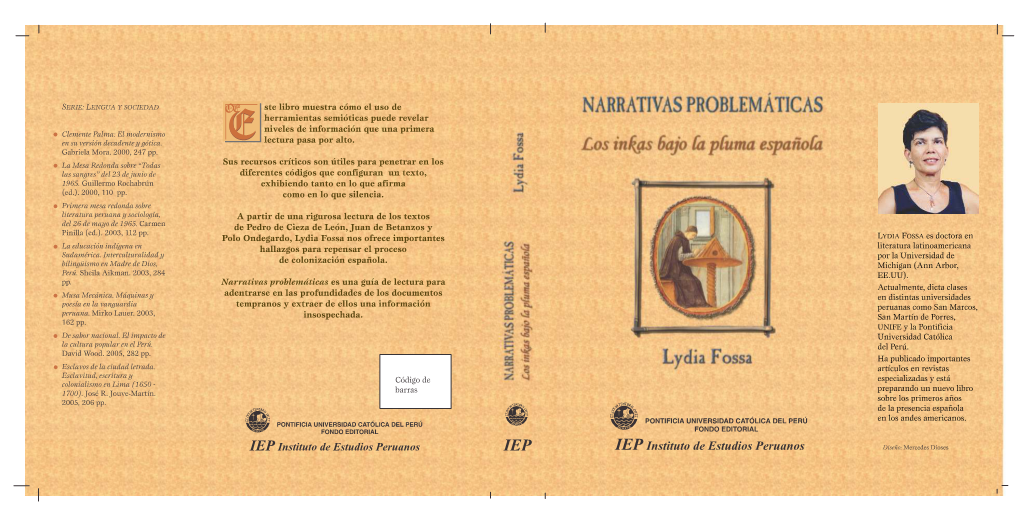 Los Inkas Bajo La Pluma Española IEP Instituto De Estudios Peruanos