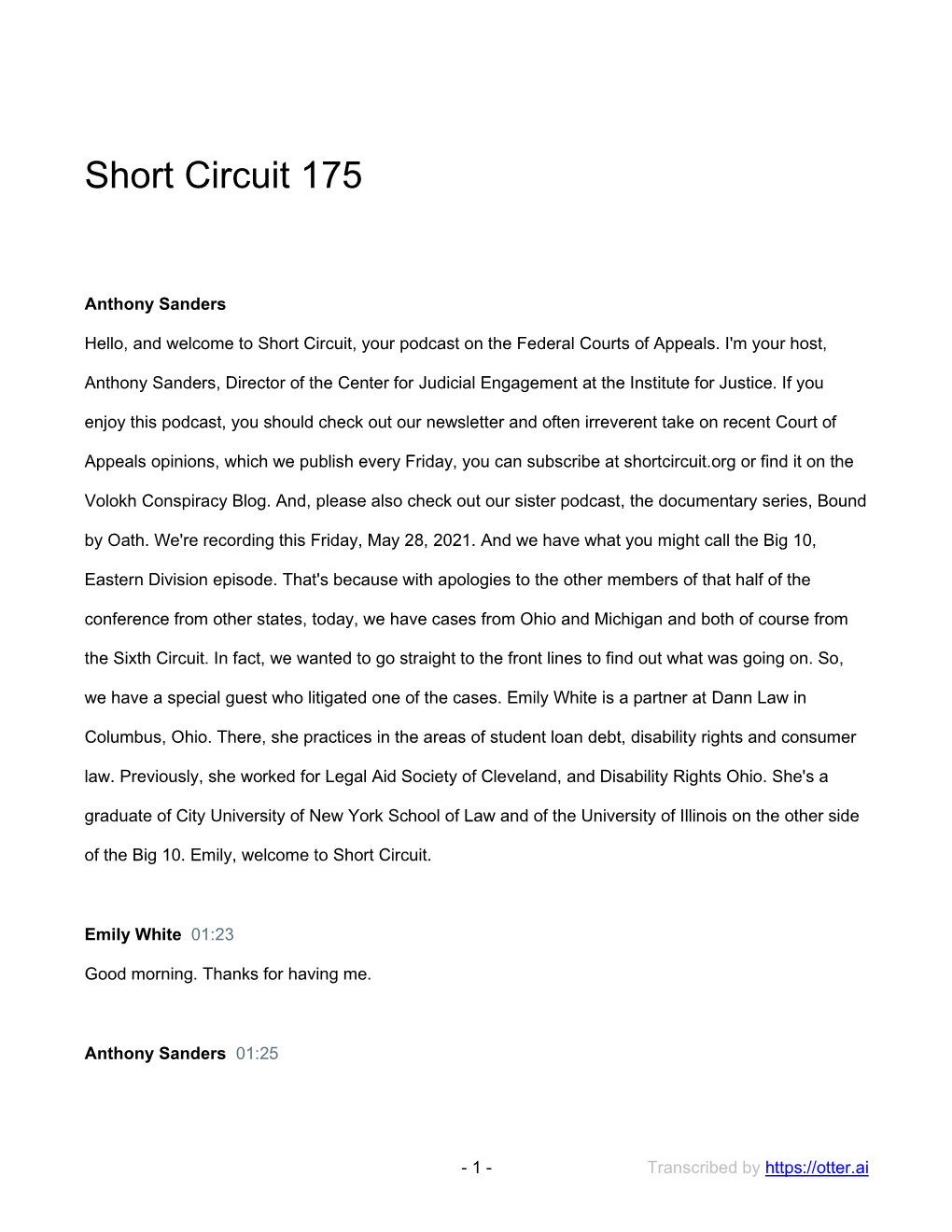 Short Circuit 175