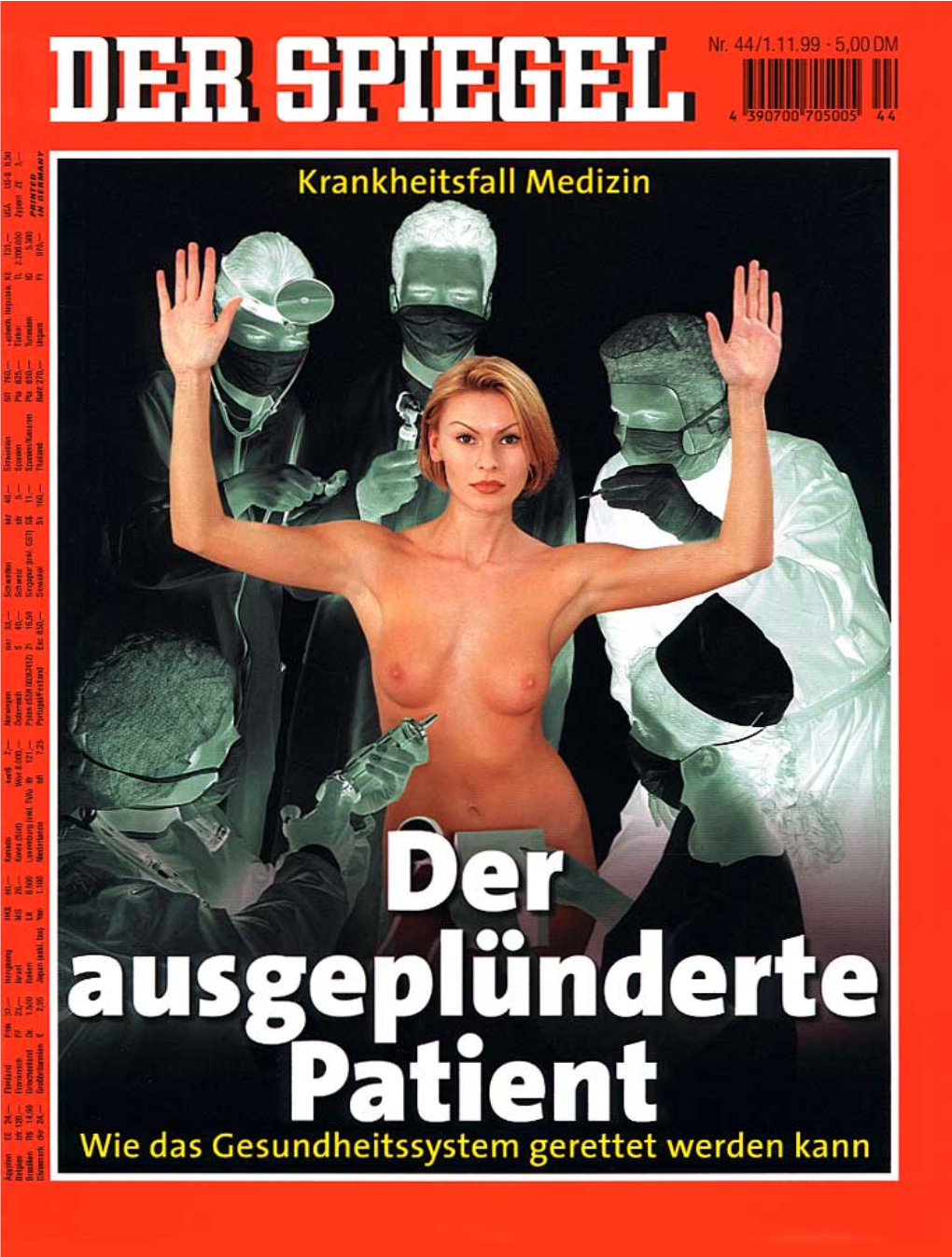 DER SPIEGEL Jahrgang 1999 Heft 44