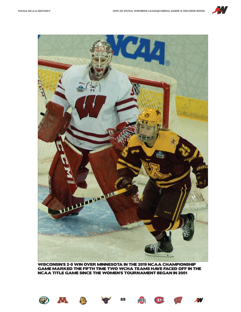 Section 5- 2019-20 WCHA NCAA History W.Indd
