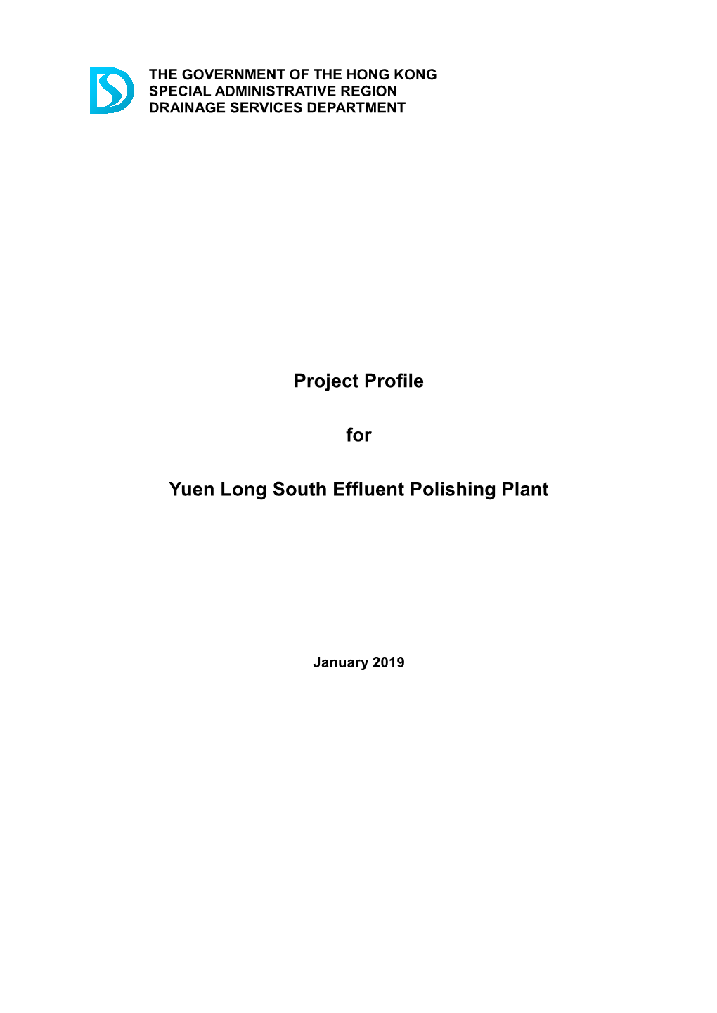 Project Profile for Yuen Long South Effluent Polishing Plant