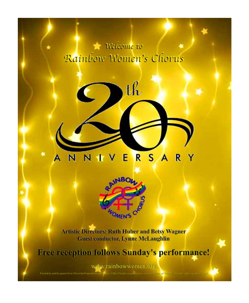 Rainbow Women's Chorus Celebrates Twenty Years Singing!