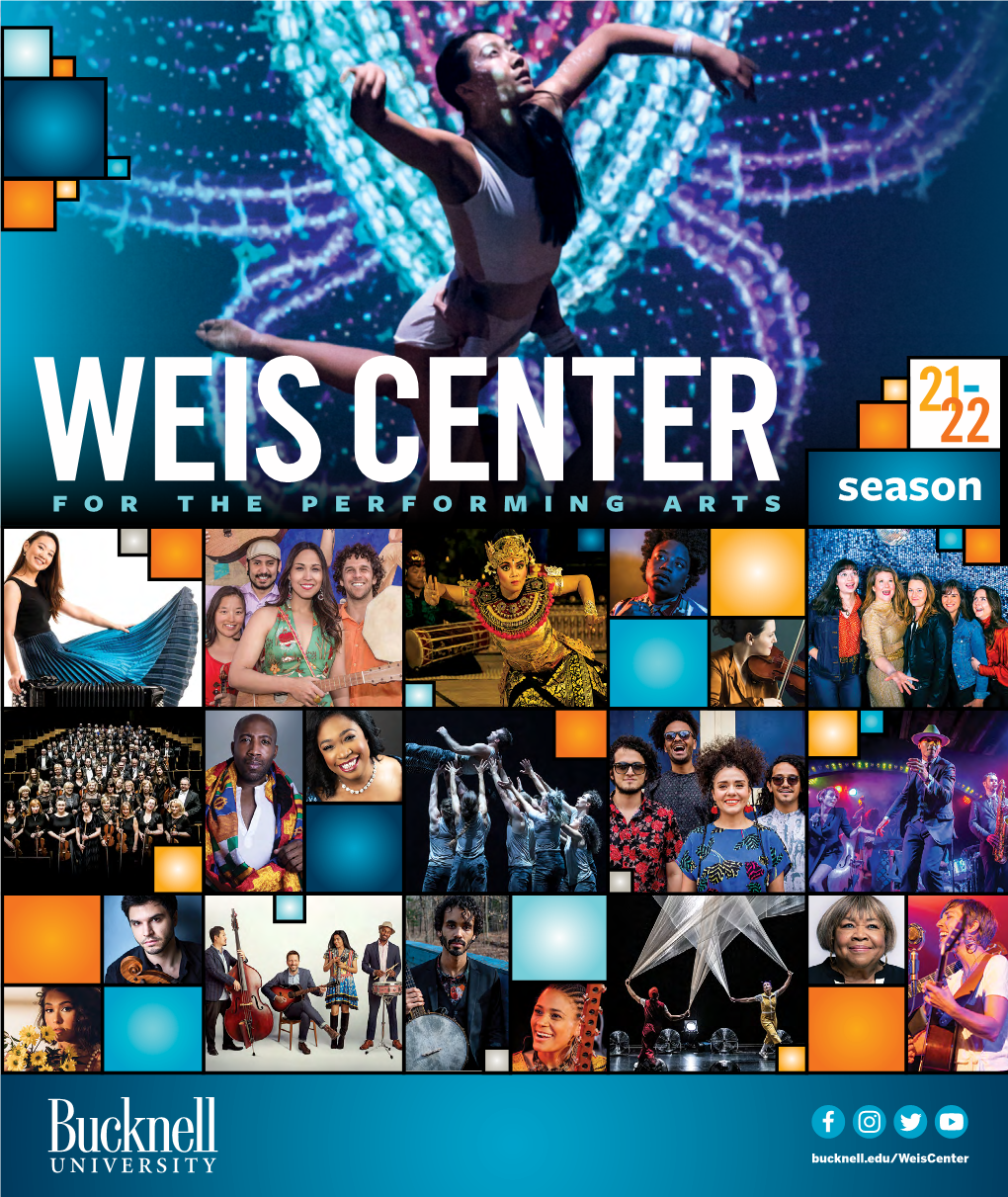 Weis Center 2021-22 Season Brochure