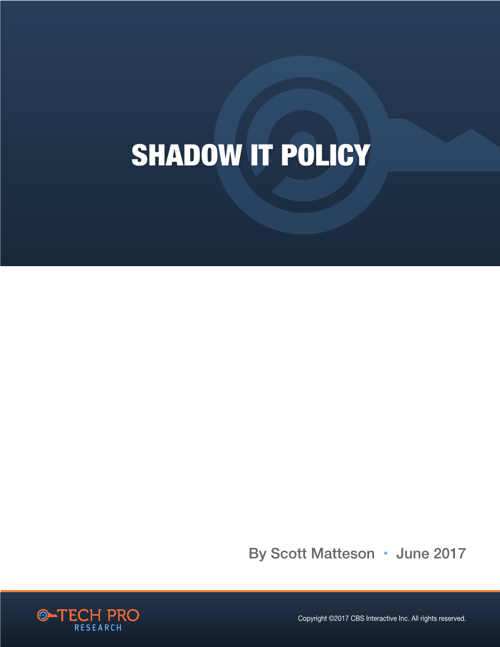 Shadow It Policy