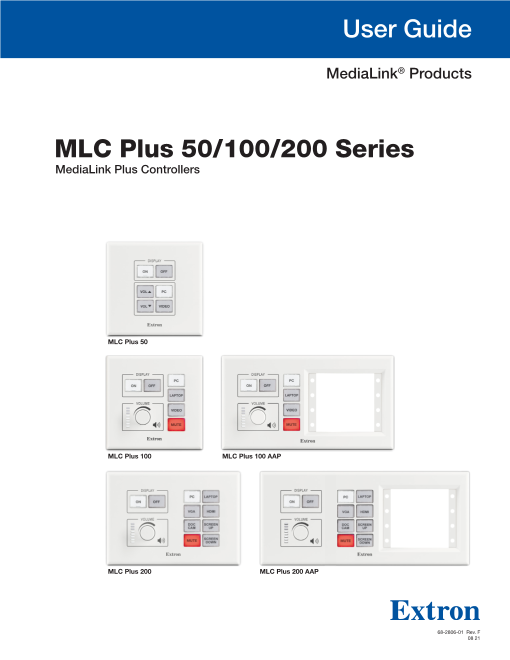 MLC Plus 50/100/200 Series User Guide