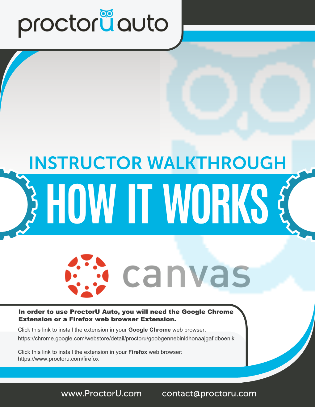 Instructor Walkthrough