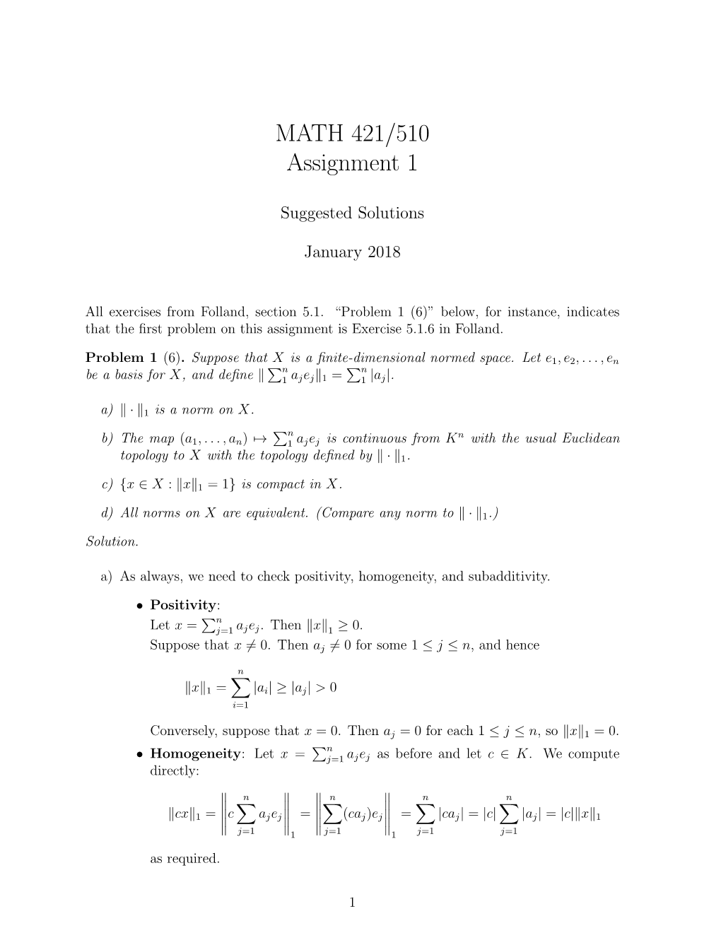 MATH 421/510 Assignment 1