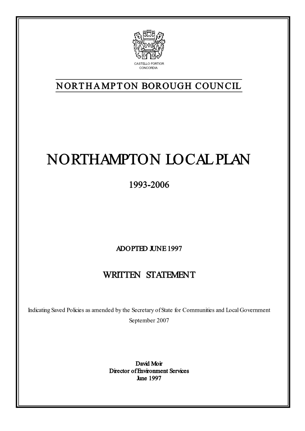 Northampton Local Plan