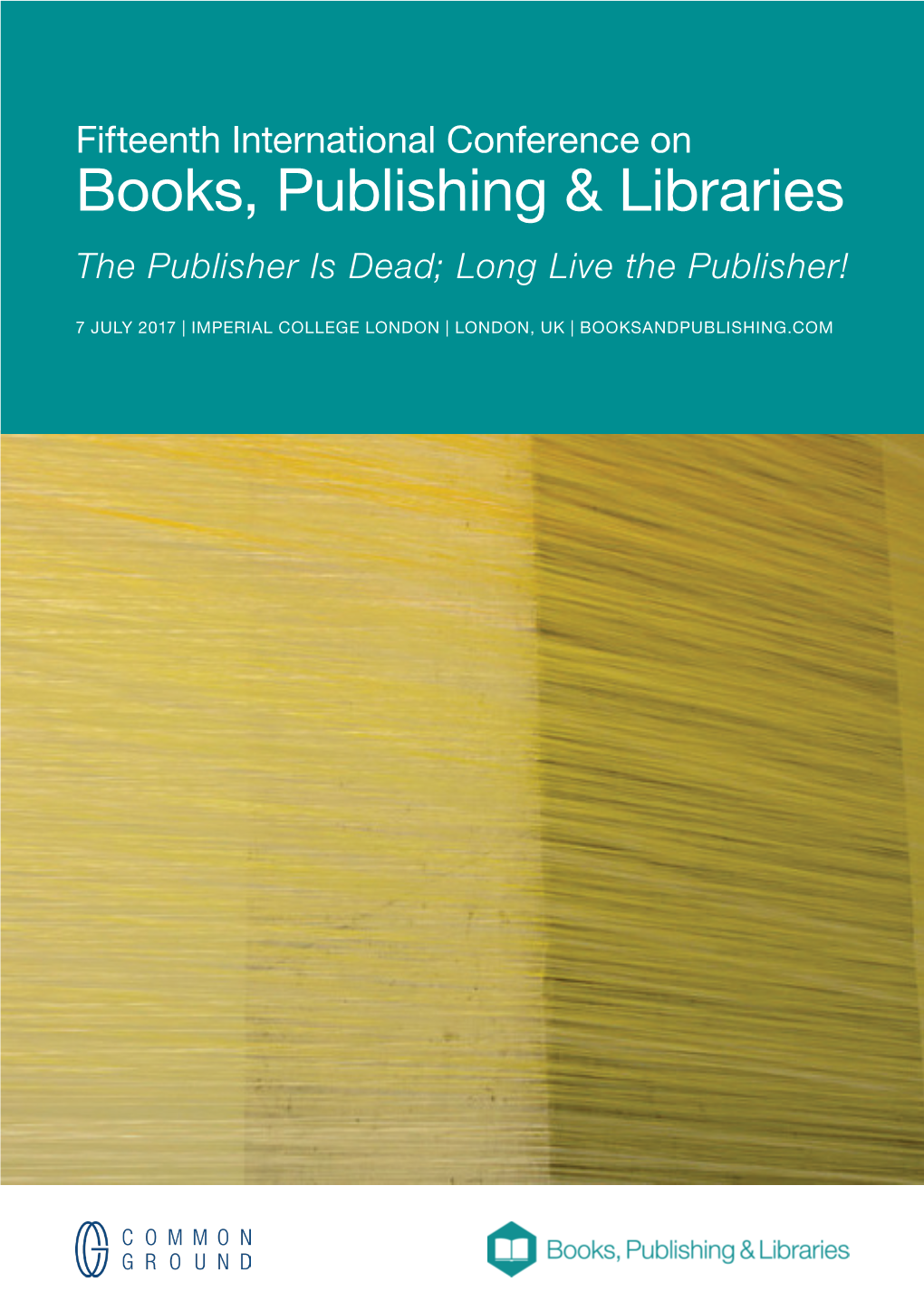 Books, Publishing & Libraries