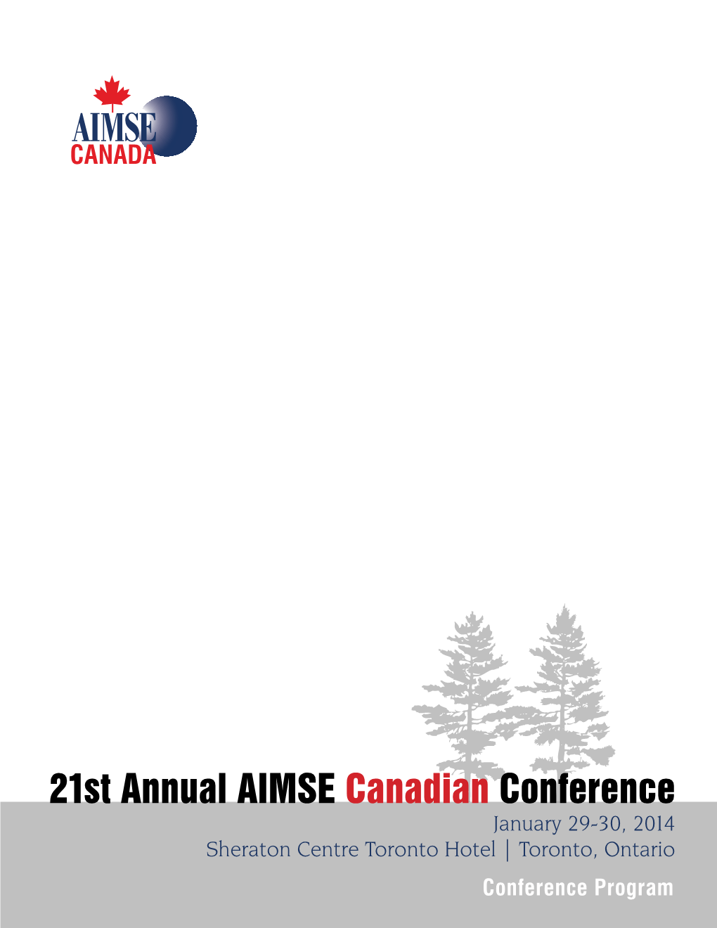 21St Annual AIMSE Canadian Conference